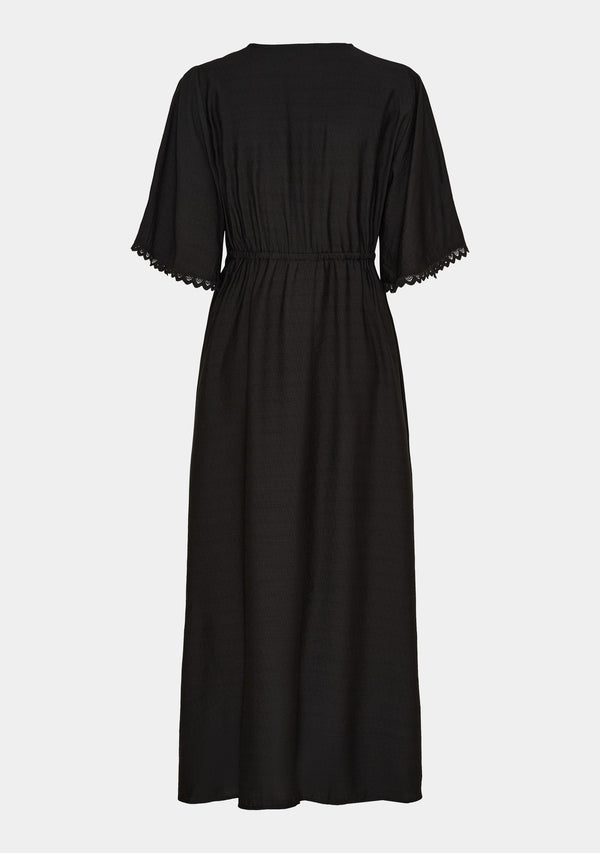 I SAY Ane Long Dress Dresses 900 Black
