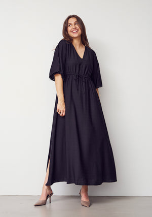 I SAY Ane Long Dress Dresses 900 Black