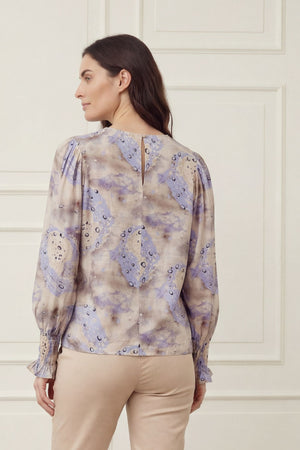 I SAY Ane Smock Blouse Blouses M46 Spring Dream