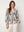I SAY Ane V-Neck Blouse Blouses M64 Black Brushstrokes