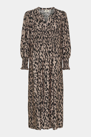 I SAY Ane V-Neck Dress Dresses N26 Black Drops