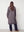 I SAY Anna Long Cardigan Knitwear 972 Mole Melange