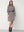 I SAY Asta Printed Dress Dresses M84 Graphic Black Strokes