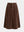 I SAY Barbel Corduroy Skirt Skirts N19 Washed Taupe