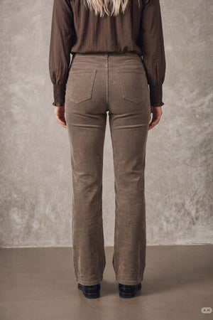 I SAY Barbel New Pant Pants N19 Washed Taupe