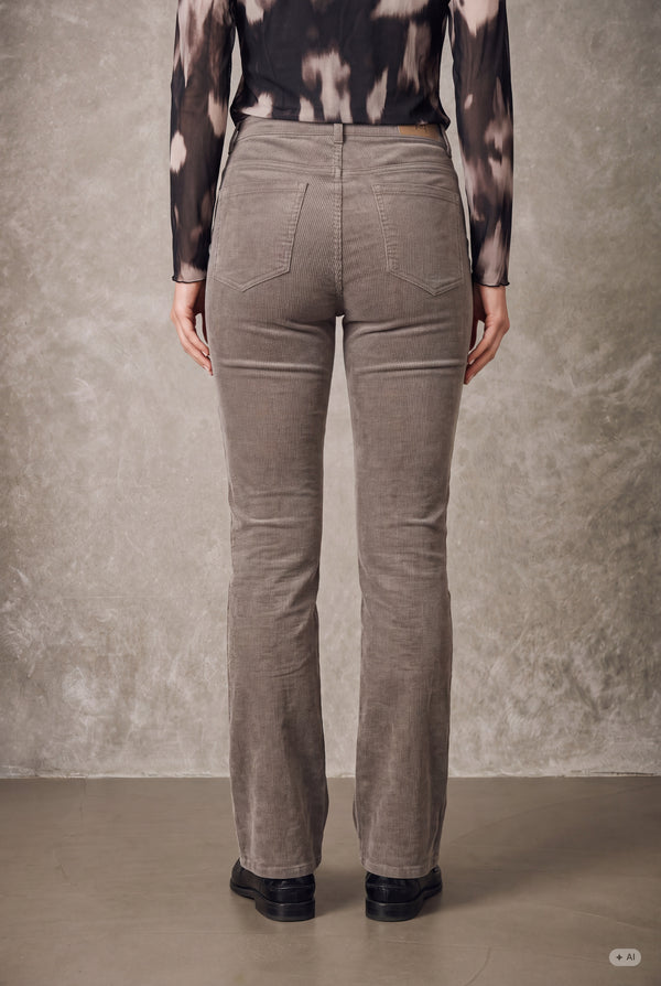 I SAY Barbel Pant Pants N19 Washed Taupe
