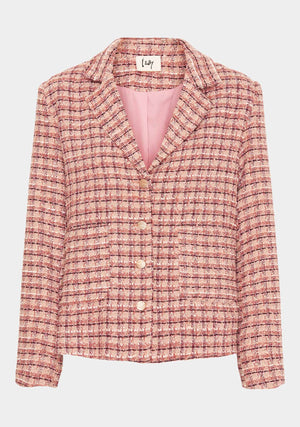 I SAY Bea Blazer Jackets L51 Bea Check
