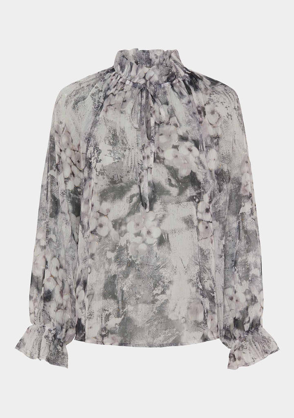 I SAY Beate Blouse Blouses M18 Golden Grey