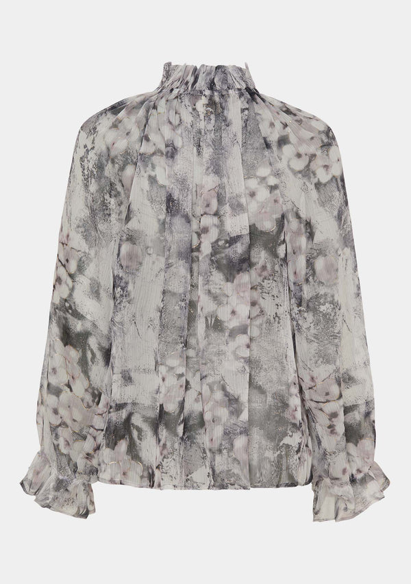 I SAY Beate Blouse Blouses M18 Golden Grey