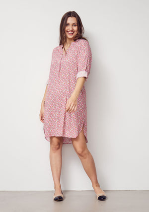 I SAY Beatrix Tunic Dresses M63 Pink Hourglass