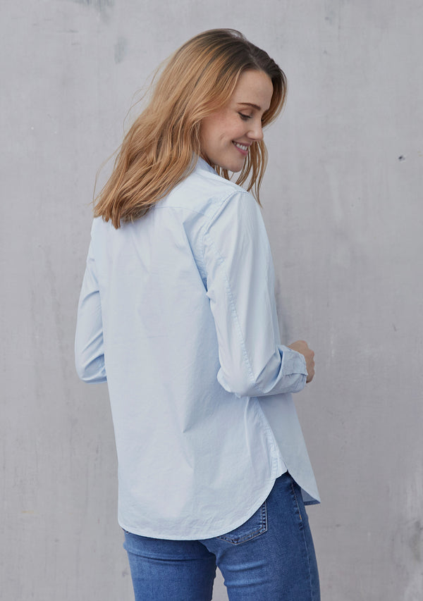 I SAY Bellis Classic Shirt Shirts 619 Light Blue