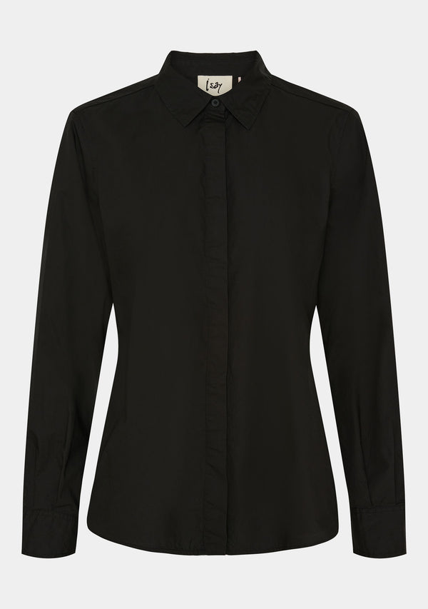 I SAY Bellis Classic Shirt Shirts 900 Black