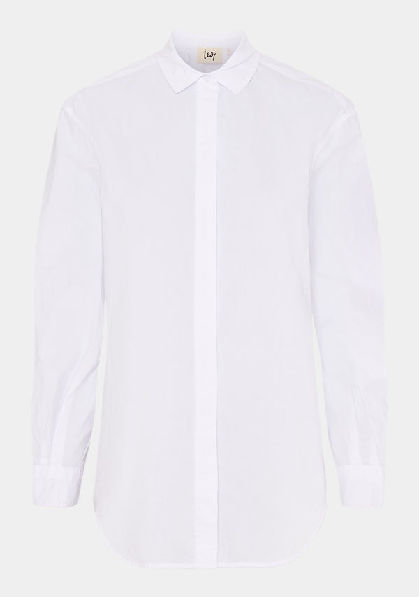 I SAY Bellis Long Shirt Shirts 100 White