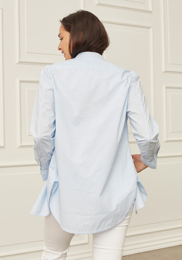 I SAY Bellis Long Shirt Shirts 619 Light Blue