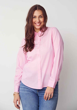 I SAY Bellis Striped Shirt Shirts I20 Light Rose Stripe