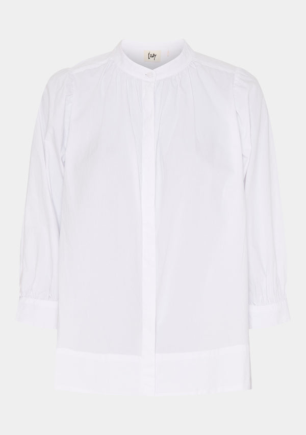 I SAY Bellis s/s Shirt Shirts 100 White