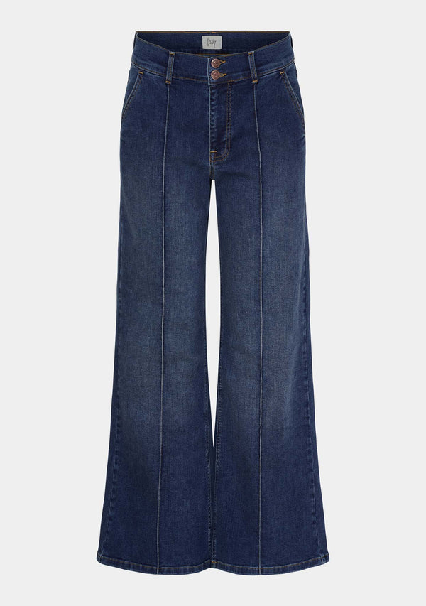 I SAY Bologna Jeans Pants 662 Dark denim