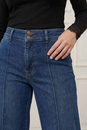 I SAY Bologna Jeans Pants 662 Dark denim