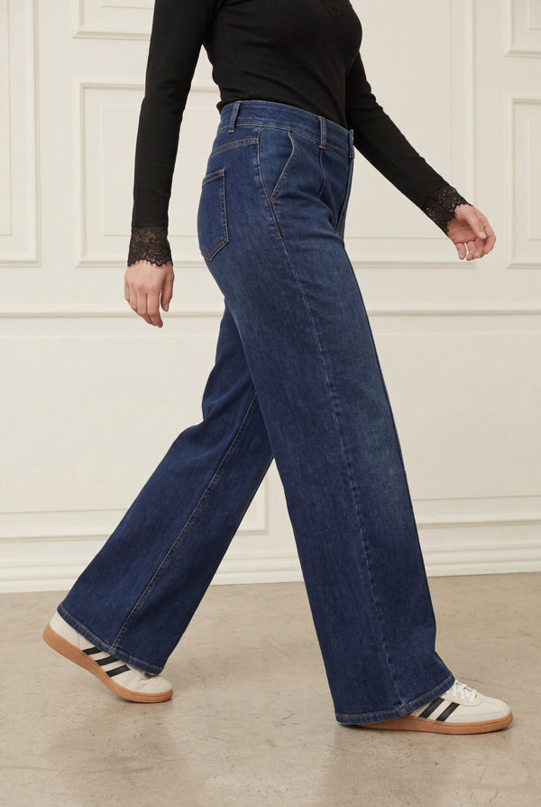 I SAY Bologna Jeans Pants 662 Dark denim