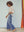 I SAY Bologna Split Jeans Pants 606 Mid Denim