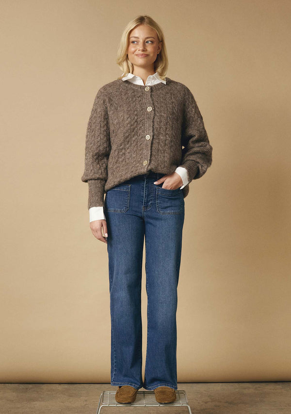 I SAY Bologna Wide Jeans Pants N52 Bologna Classic
