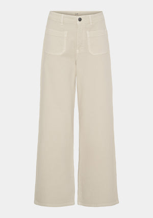 I SAY Bologna wide Twill Pant Pants 346 Desert