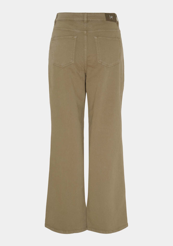 I SAY Bologna wide Twill Pant Pants 928 Light Mole