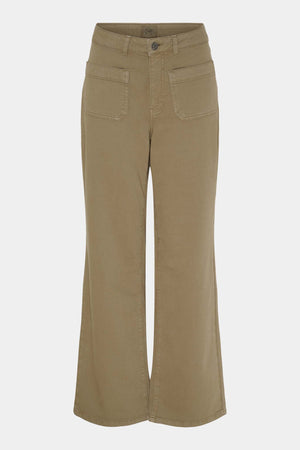 I SAY Bologna wide Twill Pant Pants 928 Light Mole