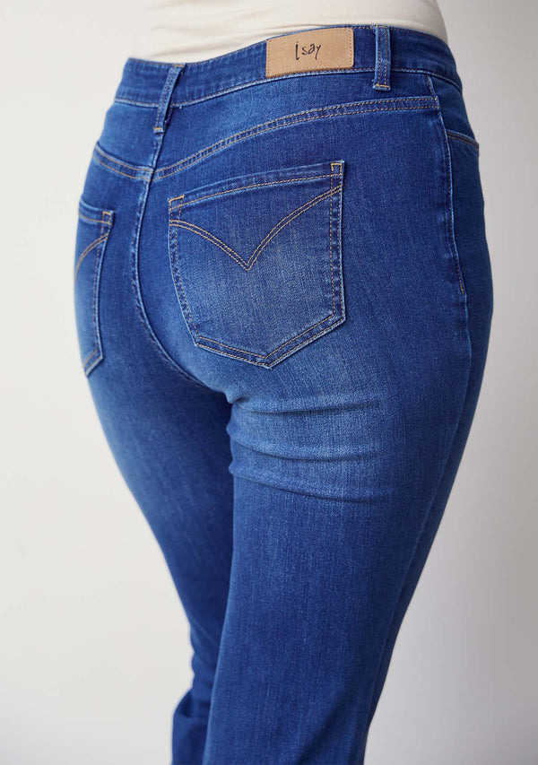 I SAY Carpi Flare Jeans Pants 643 Denim