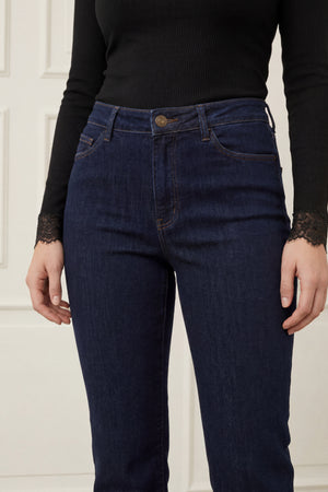 I SAY Carpi Straight Jeans Pants N56 Carpi Dark Wash