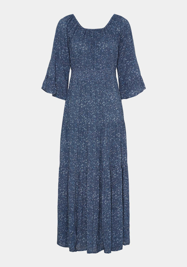 I SAY Chantel Dress Dresses D13 Blue Flower