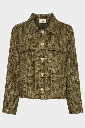 I SAY Chia Blazer Jackets N46 Khaki Mix