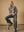 I SAY Como Flare Jeans Pants 923 Washed Grey