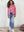 I SAY Como Long Flare Jeans Pants 606 Mid Denim