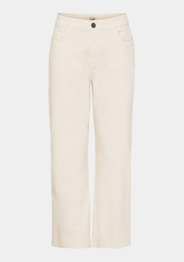 I SAY Como Straight Pant Pants 139 Washed Sand