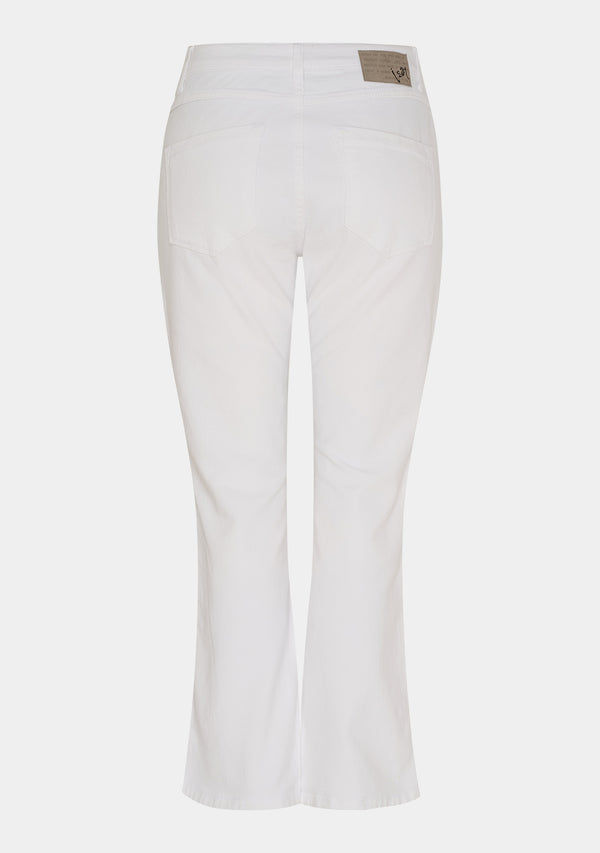 I SAY Como Twill Flare Pant Pants 100 White