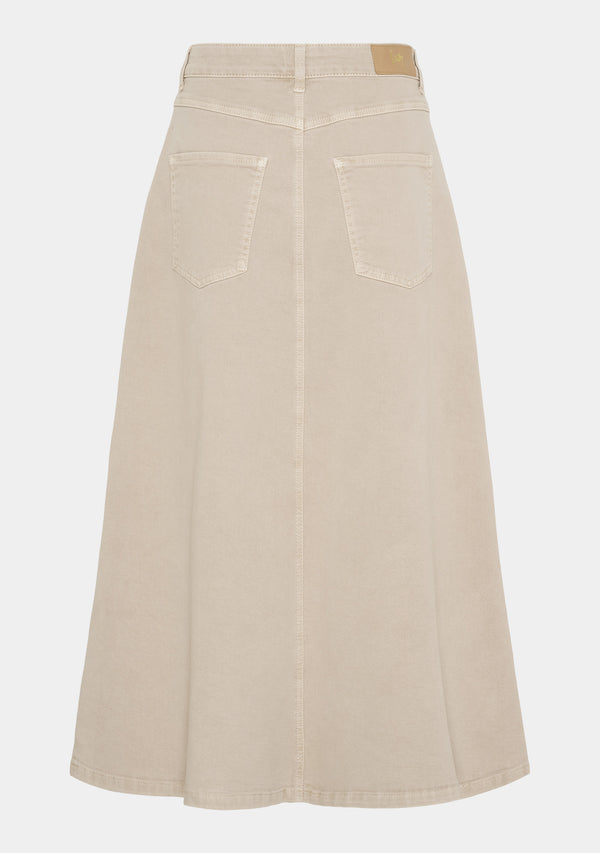 I SAY Como Twill Skirt Skirts 117 Dark Sand