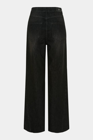 I SAY Como Wide Jeans Pants 923 Washed Grey