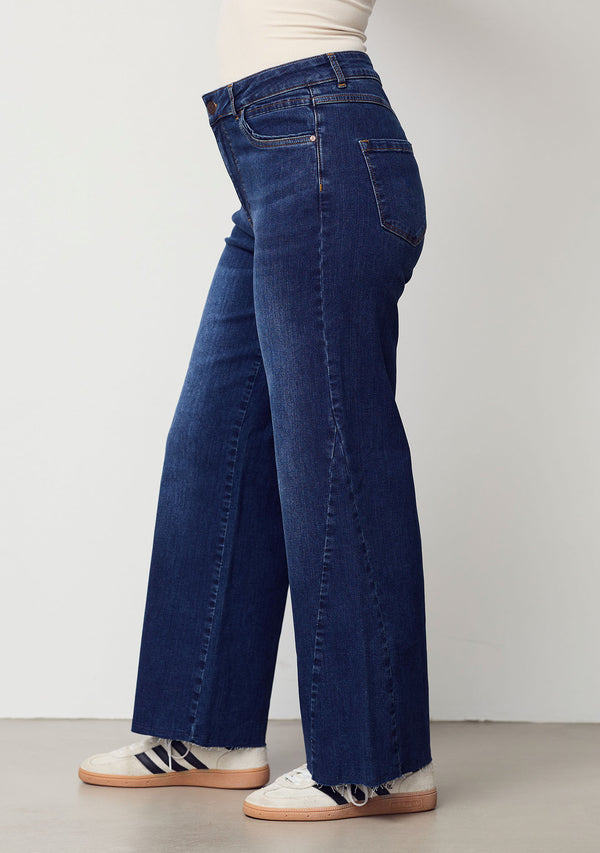 I SAY Como Wide Jeans Pants L42 Bologna Denim Wash