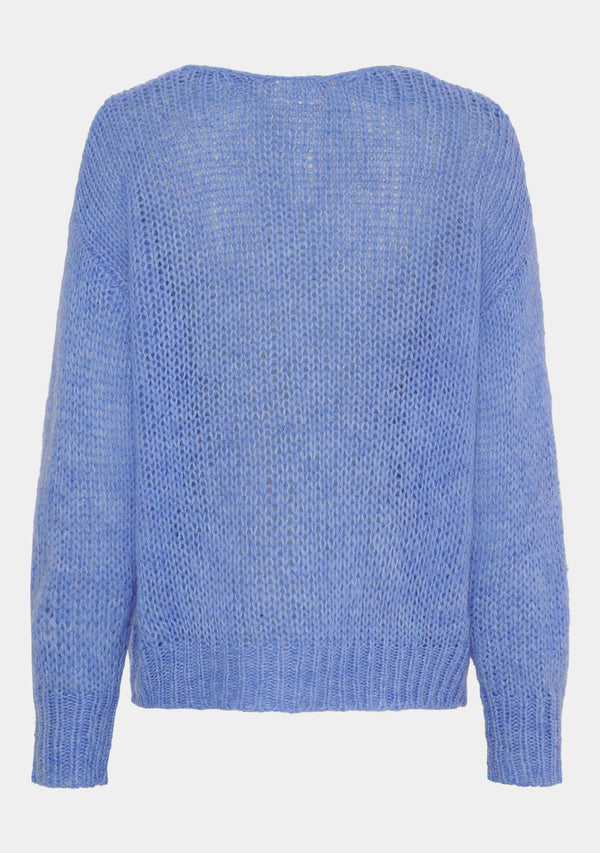 I SAY Cosima Knit Knitwear 645 Skyblue