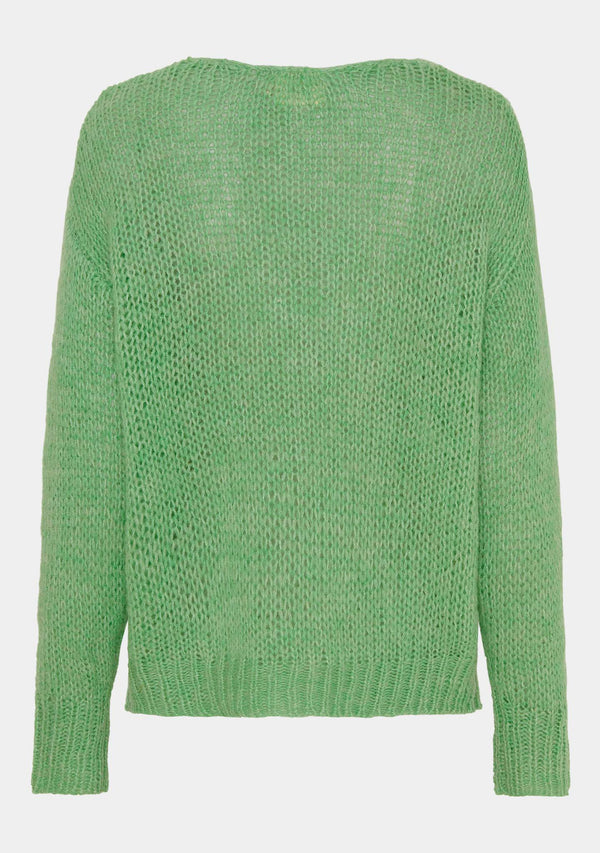 I SAY Cosima Knit Knitwear 835 Fresh Green