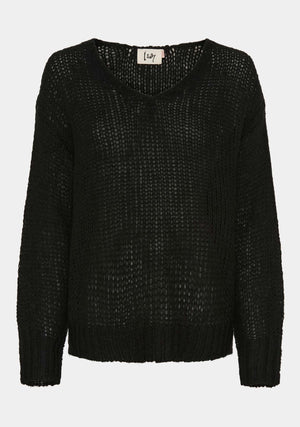 I SAY Cosima Knit Knitwear 900 Black