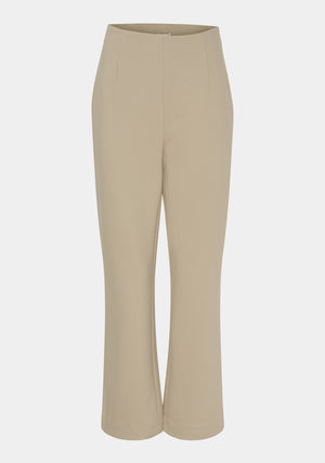 I SAY Dana Flare Pant Pants 117 Dark Sand