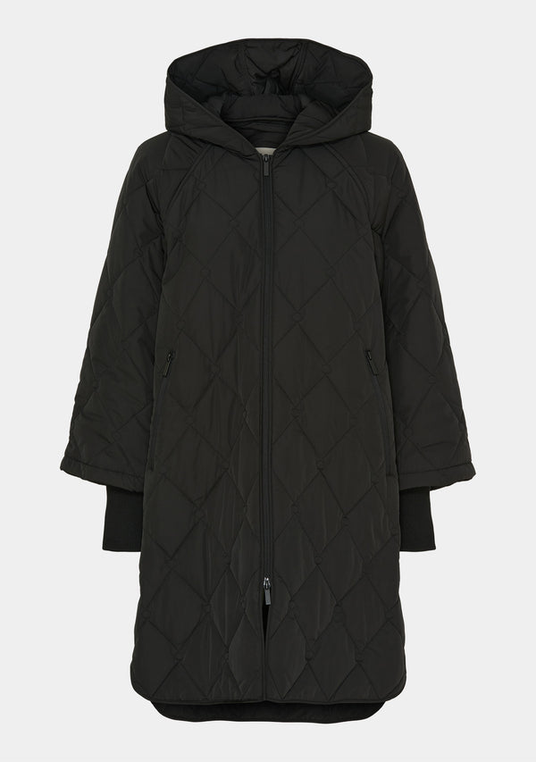 I SAY Diddi Maxi Coat Outerwear 900 Black