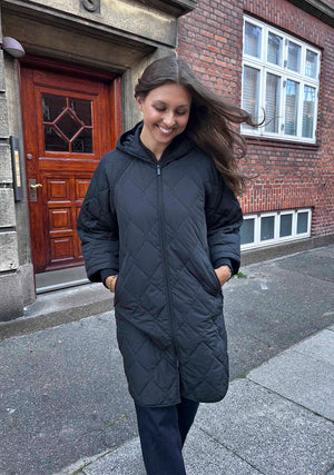 I SAY Diddi Maxi Coat Outerwear 900 Black