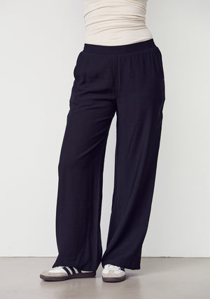 I SAY Elly Basic Pant Pants 900 Black