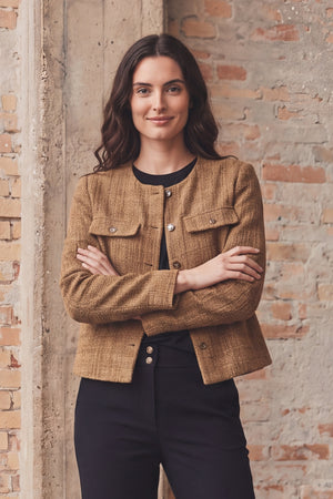 I SAY Emilie Blazer Jackets 321 Luxury Camel