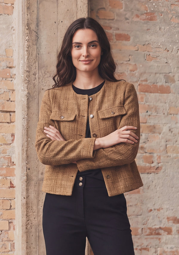 I SAY Emilie Blazer Jackets 321 Luxury Camel