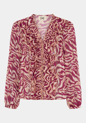 I SAY Enge Blouse Blouses M79 Cerise Float