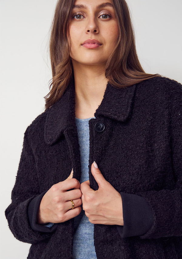 I SAY Esther Coat Outerwear 900 Black